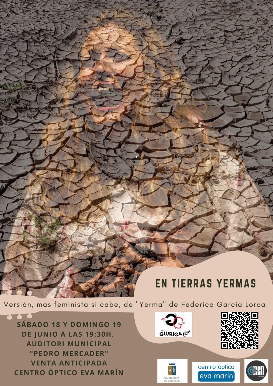 Cartel en tierras yermas